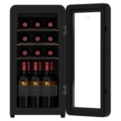 Винный шкаф TESLER CWC-188 BLACK черный