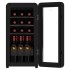Винный шкаф TESLER CWC-188 BLACK черный