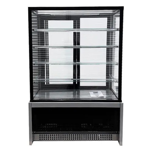 Витрина кондитерская CLSY LUXE Showcase 1,0 XL 995х650х1500 мм техно (черно-серый)