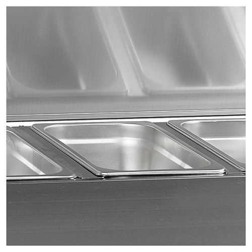 ВИТРИНА ХОЛОДИЛЬНАЯ НАСТОЛЬНАЯ TEFCOLD VK38-120 S/S LID