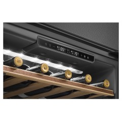 Винный шкаф SMEG CVI129G Neptune Grey серый / стекло