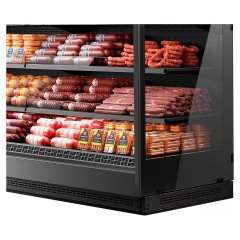 Горка холодильная Dazzl Vega 080 H210 торцевая, RAL9005