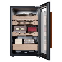 Шкаф для сигар MEYVEL MC-120BK (PRO)