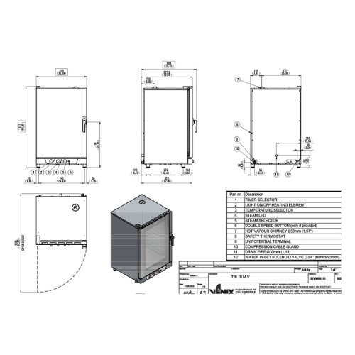 Пароконвектомат Tatra TBI 10 M.V