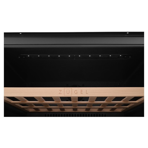Винный шкаф Zugel ZCWI360DB черный