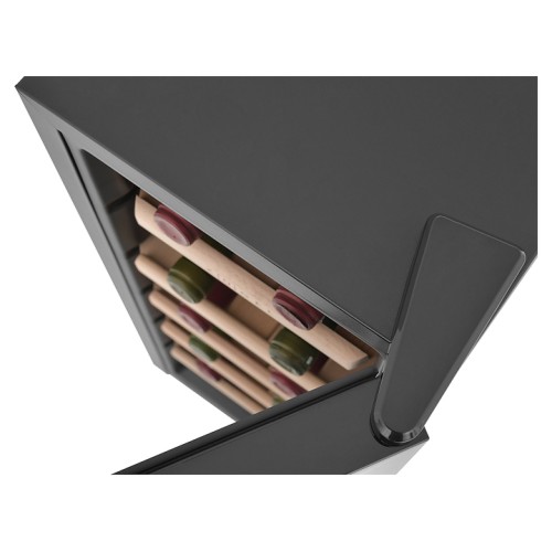 Винный шкаф Zugel ZTWF122B черный