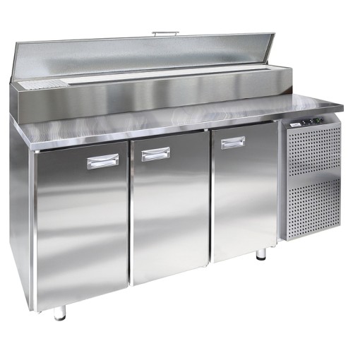 Стол холодильный для пиццы Finist СХСпц-700-3(1/6) (боковой холодильный агрегат)