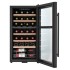 Винный шкаф Zugel ZCWF281DB черный