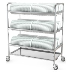 Тележка для тарелок ATESY ТТ-Л-3-1200.600-02