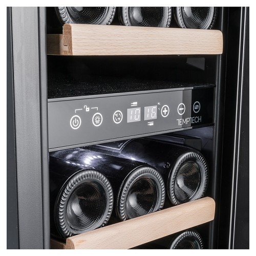 Винный шкаф Temptech Oslo OX30DRB черный