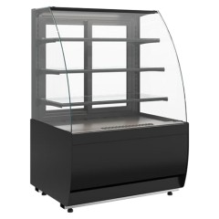 Витрина нейтральная Carboma K70 N 0,9-1 Light версия 2.0 (Techno 9005)