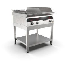 Плита индукционная комбинированная SMART INDUCTION K94-5KRN (с грилем)