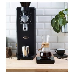 КОФЕМОЛКА SANTOS 04N ЧЕРНАЯ С ДЕРЖАТЕЛЕМ ПАКЕТА