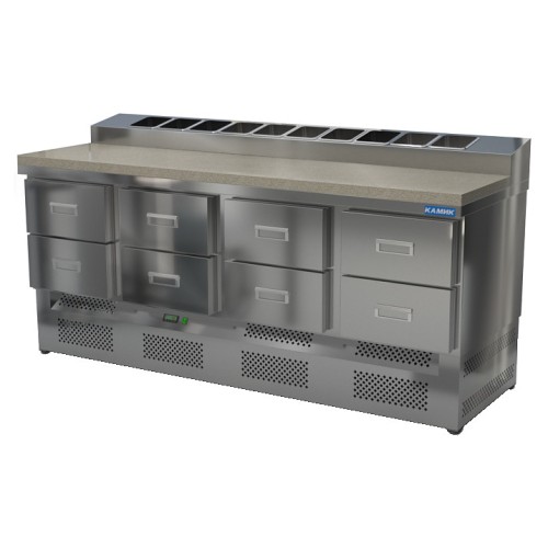 Стол холодильный для пиццы КАМИК СОПН-К-082076