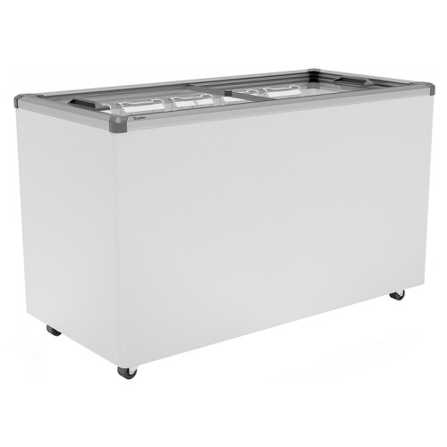 Ларь морозильный Frostor GELLAR FG 400 C V25 (алюминий) серый (R290)