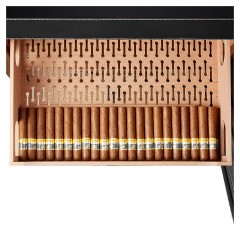 Шкаф для сигар Afidano L6 черный оникс