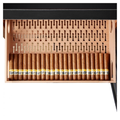 Шкаф для сигар Afidano L6 черный оникс