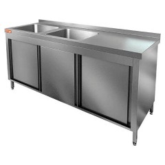 СТОЛ КУПЕ С ВАННОЙ МОЕЧНОЙ НСЗК2М-18/7БЛ