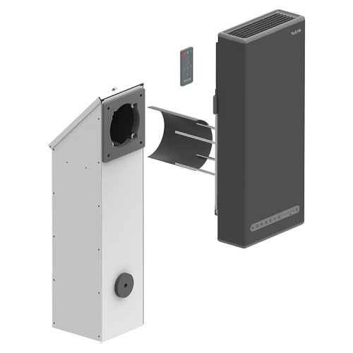 Рекуператор воздуха Vakio Window Smart тёмно-серый