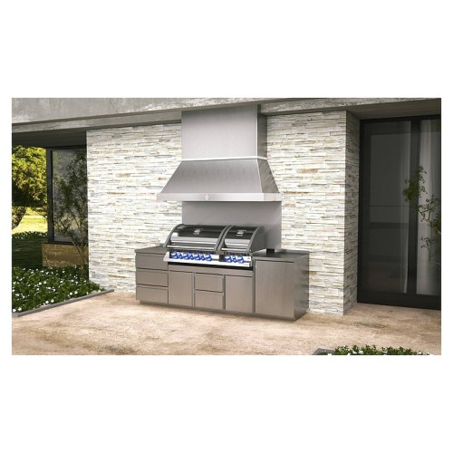 Модульная кухня для встраиваемого гриля КАМИК Бета 2680*610*890