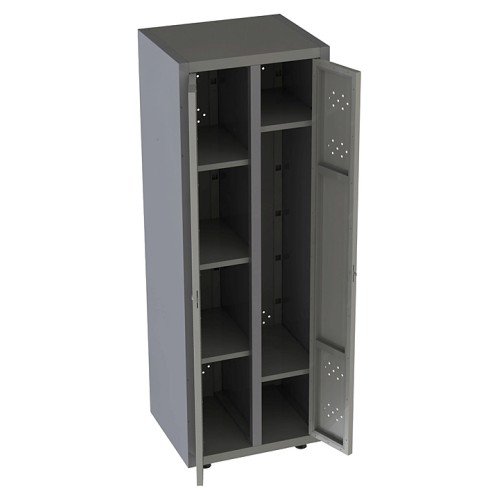 Шкаф для одежды и инвентаря Restoinox ШРОХН-25-6/5