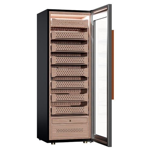 Шкаф для сигар MEYVEL MC-272BK (PRO)