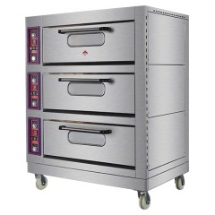 Печь подовая Hualian YXD-60C с функцией пароувлажнения (лист 600х400 мм)