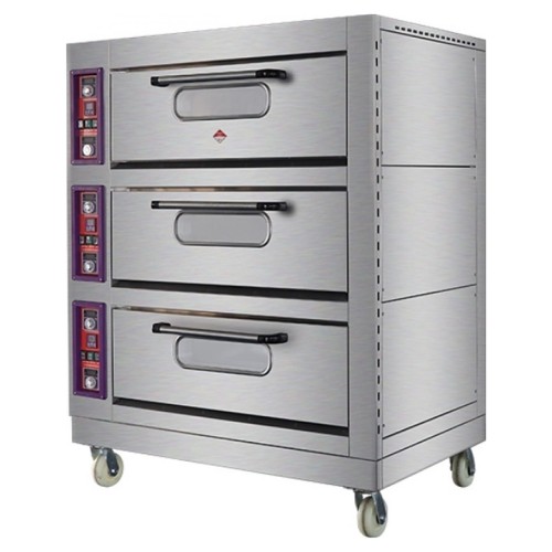 Печь подовая Hualian YXD-60C с функцией пароувлажнения (лист 600х400 мм)