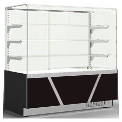 Витрина кондитерская CANARY 1300 гнутое стекло