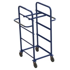 Тележка производственная MetallCart X2 для перевозки ящиков (8 шт.)