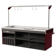 Стол холодильный Lida S-1 (2200х925х900 мм) встроенный холод