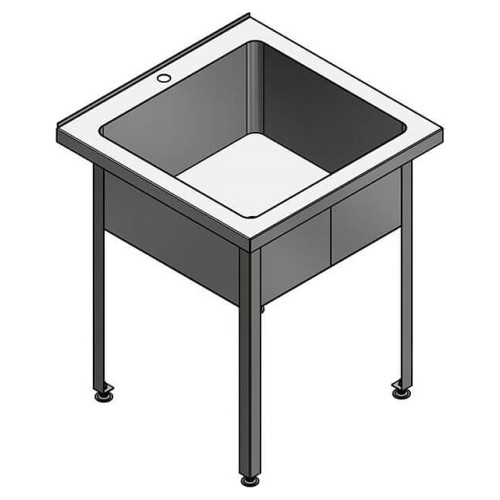 Ванна моечная Oceanus 7-002.2 730х730х870 мм (нерж. сталь)