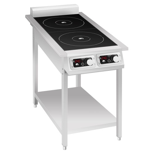 Плита индукционная INDOKOR IN3500-2PRO линия 900 на подставке