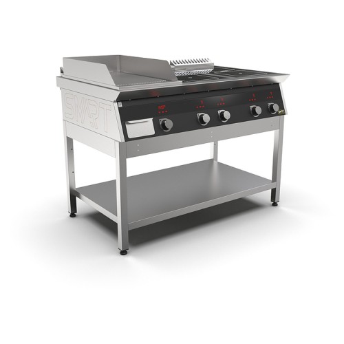 Плита индукционная комбинированная SMART INDUCTION K96-35RKB (с грилем)