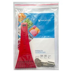 Ларь морозильный Frostor GELLAR FG 500 C V25 (алюминий) красный (R290)