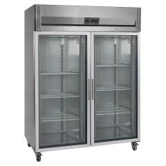 ШКАФ ХОЛОД. СО СТЕКЛОМ TEFCOLD RK1420G