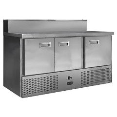 Стол холодильный для пиццы Finist СХСнпц-700-3 8 GN 1/3 (нижний холодильный агрегат)