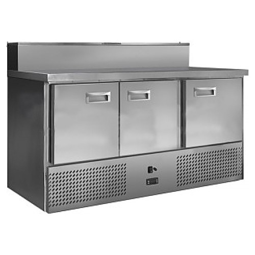 Стол холодильный для пиццы Finist СХСнпц-700-3 8 GN 1/3 (нижний холодильный агрегат)