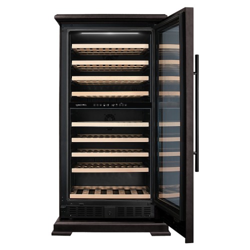 Винный шкаф MEYVEL MV99PRO-KBT2 Темный шоколад
