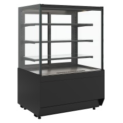 Витрина кондитерская Carboma KC70 VV 1,3-1 Standard версия 2.0 (Techno 9005)