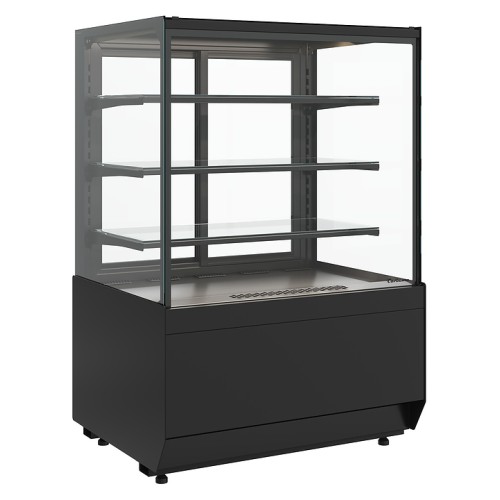Витрина кондитерская Carboma KC70 VV 1,3-1 Standard версия 2.0 (Techno 9005)