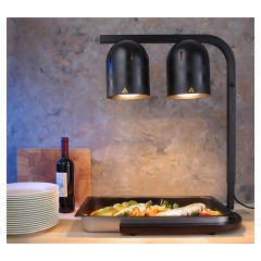 Лампа для подогрева HENDI 273913 черная