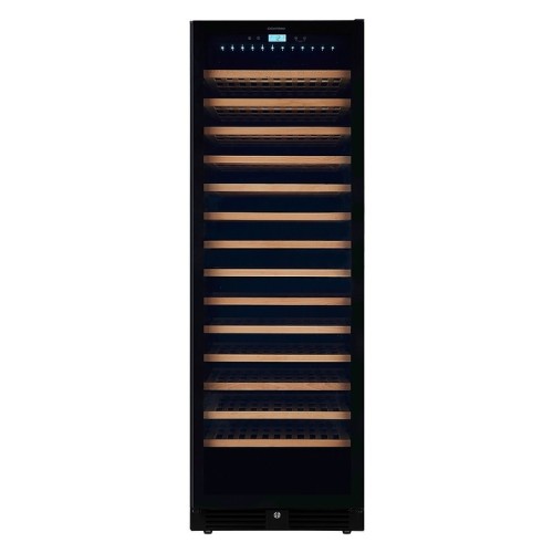 Винный шкаф Cellar Private СP165-1TBH черная дверь со скрытой рукояткой