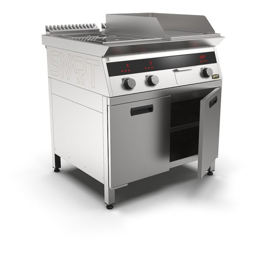 Плита индукционная комбинированная SMART INDUCTION K74-35KRN (с грилем)