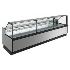 Витрина холодильная Carboma Bavaria 4 GC110 VM 3,75-1 версия 2.0 9006-9005 (без боковин)