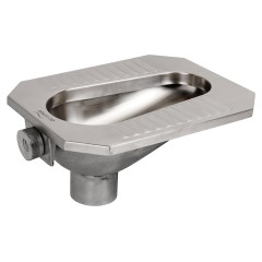 Унитаз антивандальный Oceanus 4-002.1 (нерж. сталь)