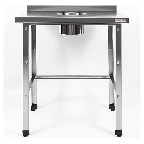 Стол для сбора отходов Restoinox СПО-8/6-БО-ЭН
