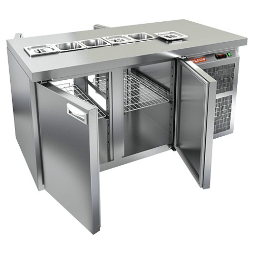 Стол для салатов сквозной HICOLD SL2T-11GN (1/6)