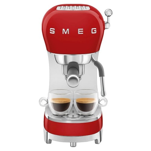 Эспрессо кофемашина SMEG ECF02RDEU красная