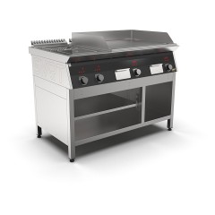 Плита индукционная комбинированная SMART INDUCTION K76-35KPPB (с грилем)